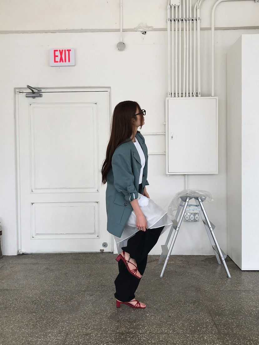 UNBOUND東大門代購女裝新款人氣熱賣休閑推薦夾克亞麻布口袋UNBOUND夾克