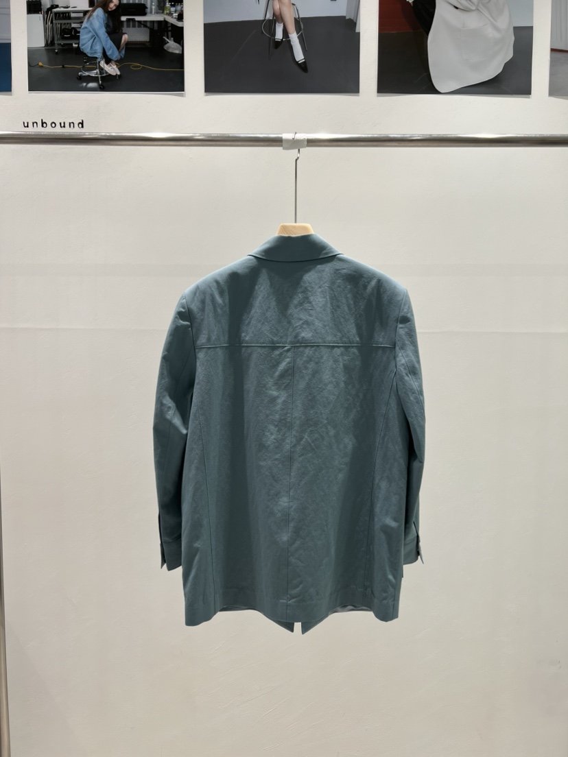 UNBOUND東大門代購女裝新款人氣熱賣休閑推薦夾克亞麻布口袋UNBOUND夾克