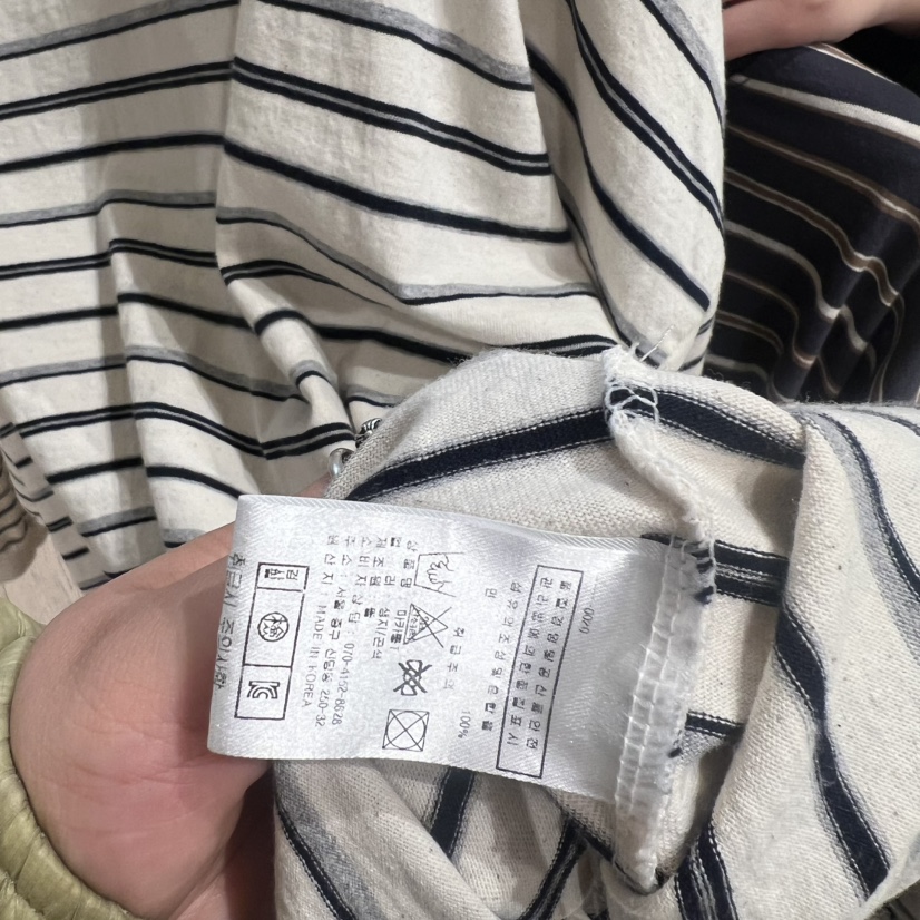 LE JARDINET韓國代購女士新品時尚真品推薦26春夏長袖T恤LE JARDINET長袖T恤