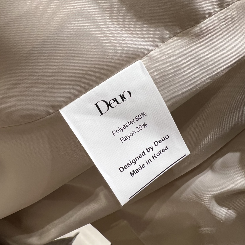 DEUO韓國直郵女士新款熱賣時尚26春夏職業真品休閑人氣夾克DEUO夾克