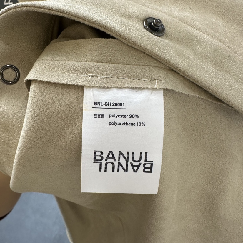 BANUL韓國直郵女士新品推薦人氣熱賣真品休閑26春夏夾克絨BANUL夾克