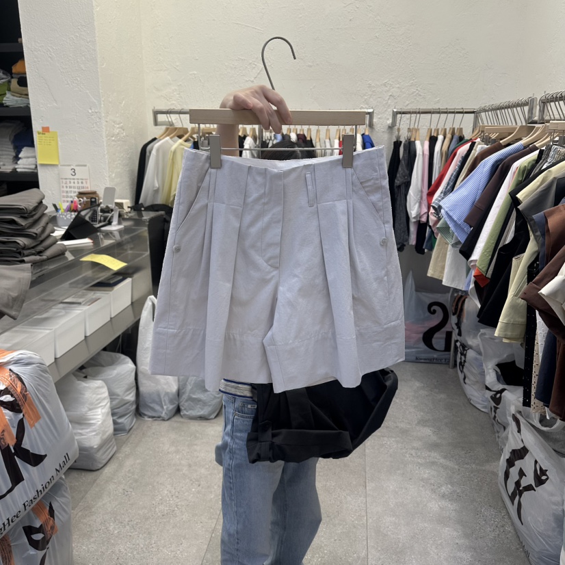 DA YLOG東大門實拍女士新款26春夏推薦熱賣職業人氣短褲DA YLOG短褲圖色1