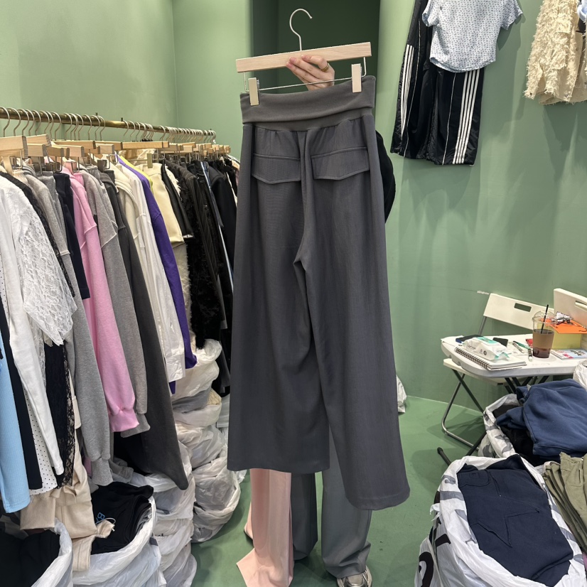 ROMANTIC NEWYORK韓國代購女士新款26春夏職業熱賣休閑褲ROMANTIC NEWYORK休閑褲