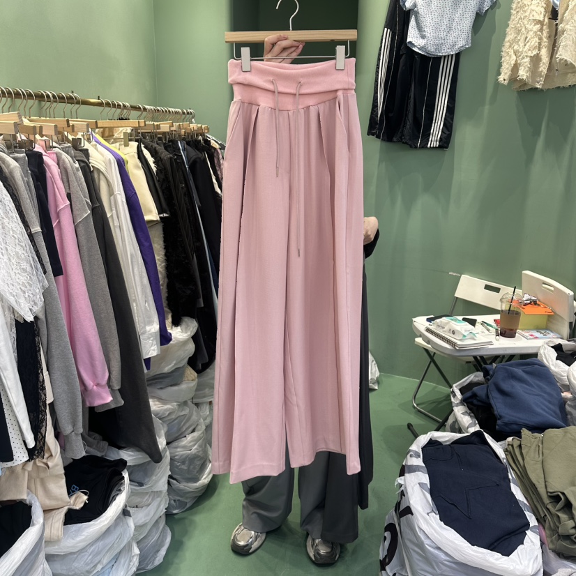 ROMANTIC NEWYORK韓國代購女士新款26春夏職業熱賣休閑褲ROMANTIC NEWYORK休閑褲圖色1