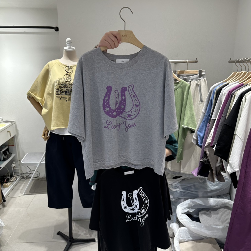 IN KIRA東大門直郵女裝新品人氣熱賣休閑真品時尚推薦T恤IN KIRAT恤圖色3