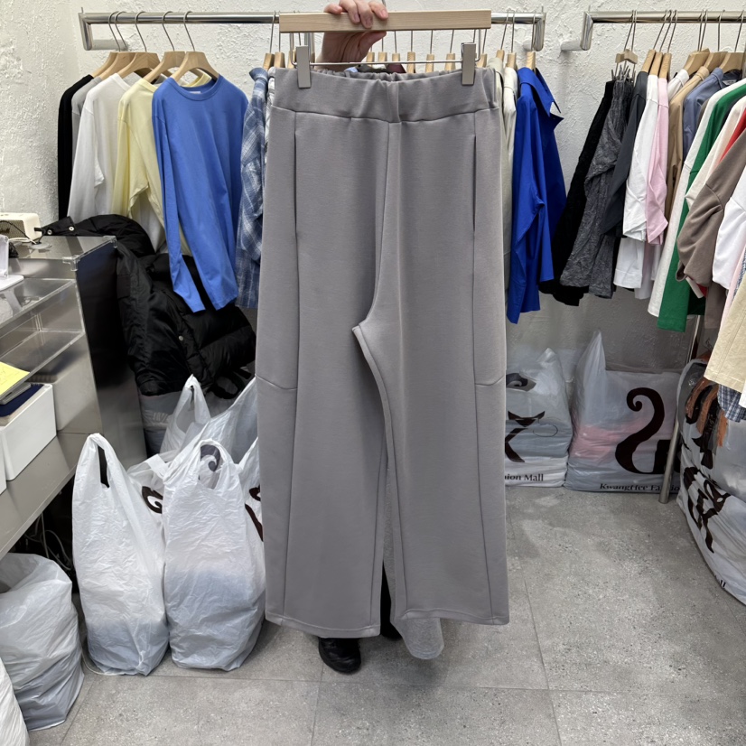 DA YLOG韓國代購女士新款時尚推薦熱賣26春夏真品休閑褲DA YLOG休閑褲圖色2灰色