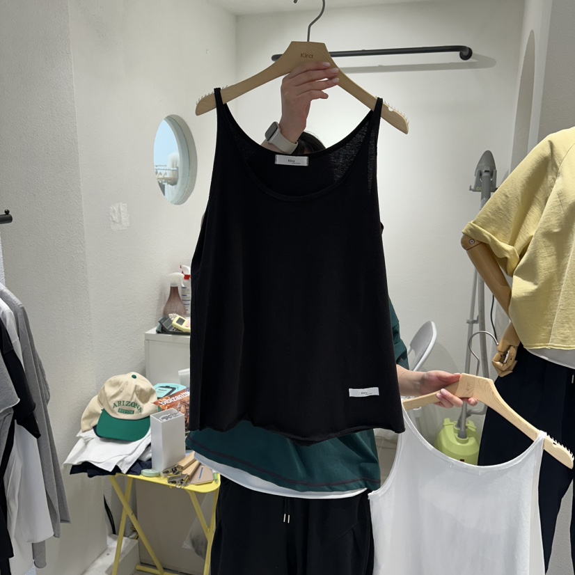 IN KIRA東大門實拍女士新品休閑熱賣推薦時尚人氣吊帶背心IN KIRA吊帶/背心圖色2