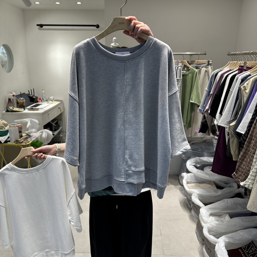 IN KIRA韓國直郵女士新款時尚26春夏真品推薦熱賣衛衣棉質IN KIRA衛衣圖色2