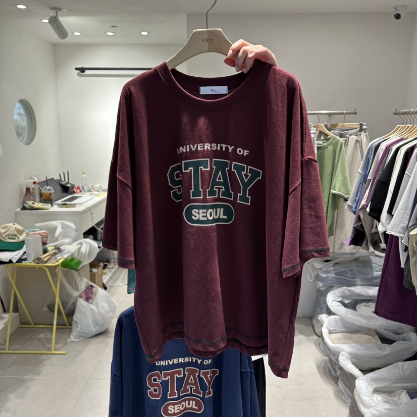 IN KIRA東大門實拍女裝新品時尚職業26春夏熱賣休閑真品T恤IN KIRAT恤圖色4