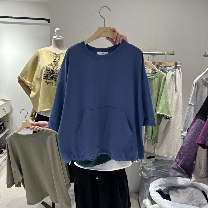 IN KIRA韓國代購女士新款時尚熱賣休閑職業真品推薦人氣T恤IN KIRAT恤圖色1