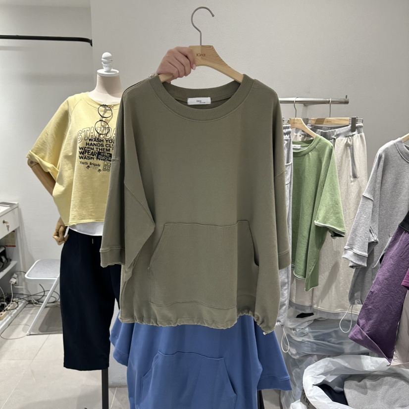 IN KIRA韓國代購女士新款時尚熱賣休閑職業真品推薦人氣T恤IN KIRAT恤圖色3