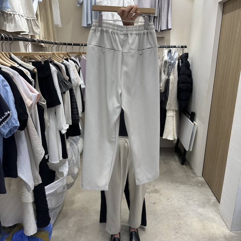 HOLYBANANA韓國直郵女裝新品休閑職業推薦真品熱賣休閑褲groovy.H/HOLYBANANA休閑褲