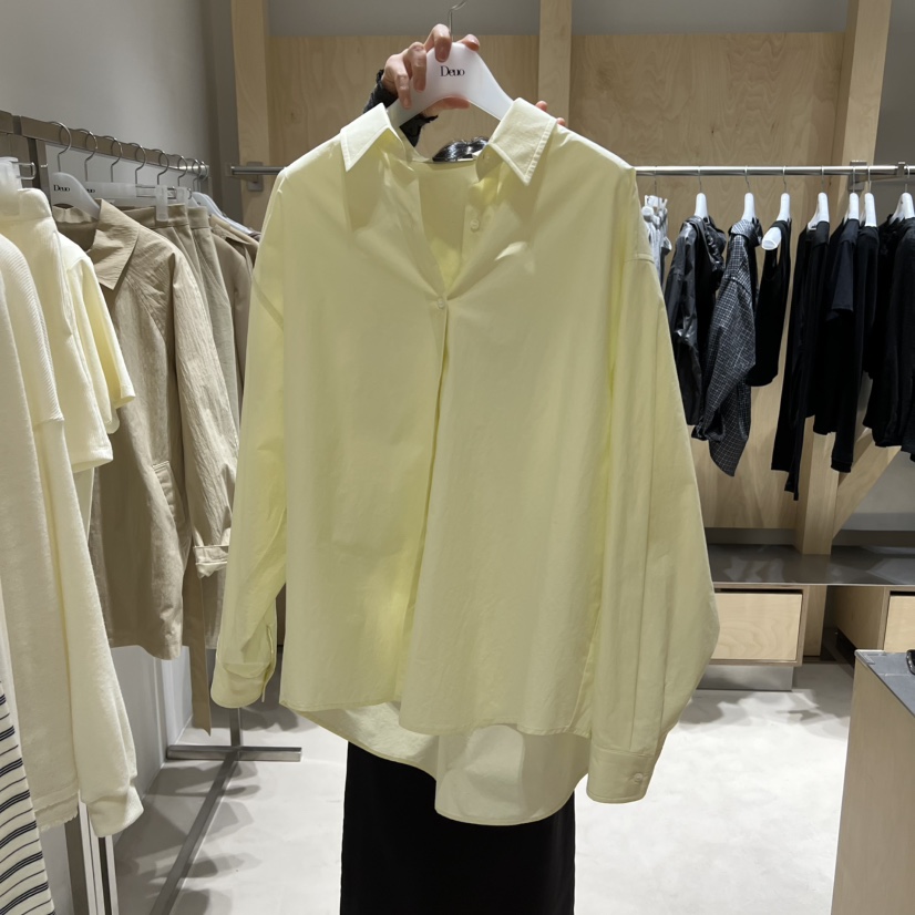 DEUO韓國直郵女裝新品熱賣推薦職業時尚26春夏襯衫蕾絲衫DEUO襯衫/蕾絲衫圖色2