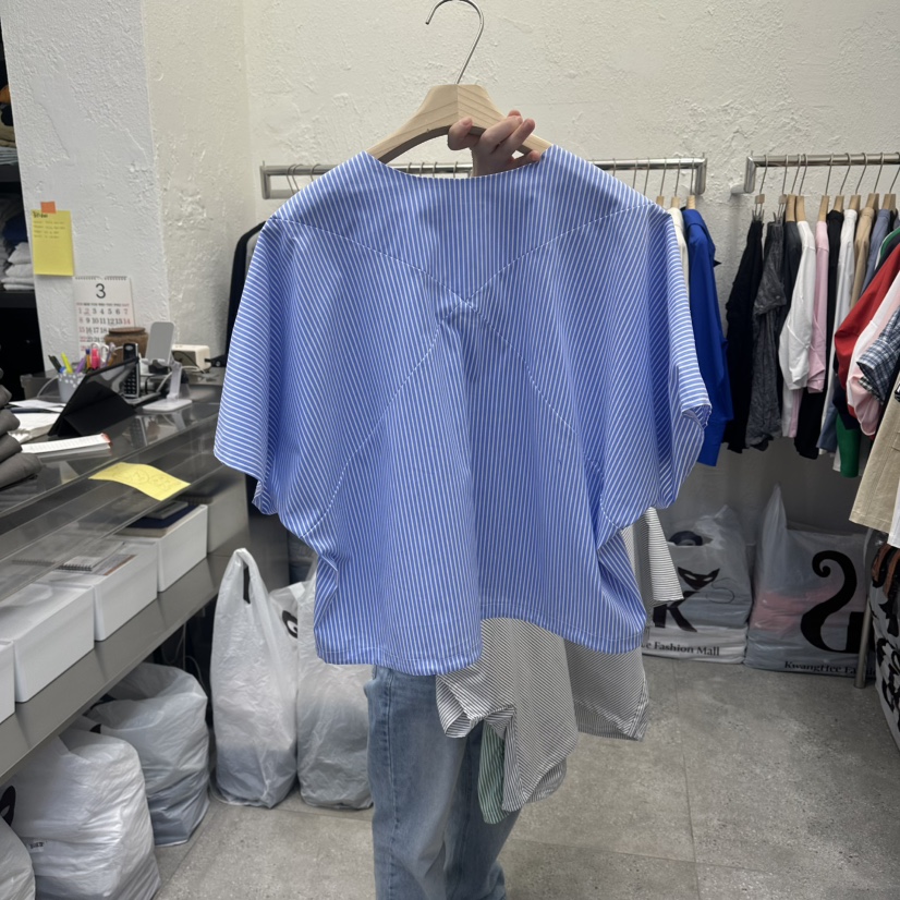 DA YLOG東大門代購女士新款26春夏時尚休閑人氣襯衫蕾絲衫DA YLOG襯衫/蕾絲衫