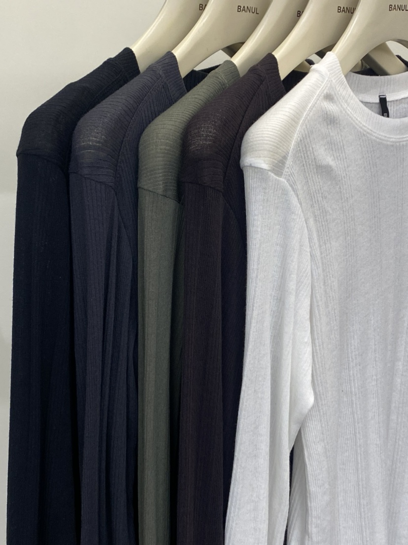 BANUL韓國直郵女士新款熱賣時尚26春夏人氣推薦休閑長袖T恤BANUL長袖T恤