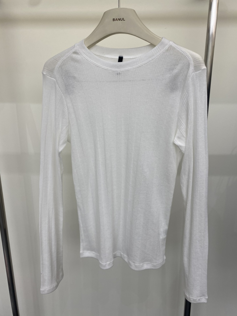 BANUL韓國直郵女士新款熱賣時尚26春夏人氣推薦休閑長袖T恤BANUL長袖T恤圖色1