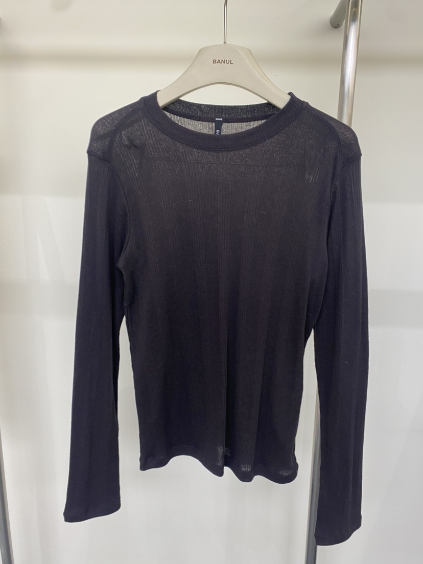 BANUL韓國直郵女士新款熱賣時尚26春夏人氣推薦休閑長袖T恤BANUL長袖T恤圖色2