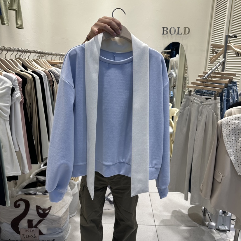 BOLD韓國直郵女裝新品時尚休閑真品26春夏推薦職業熱賣衛衣BOLD衛衣