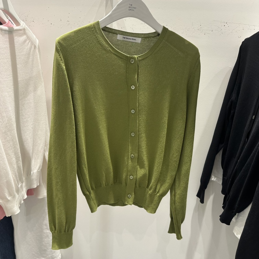 THE SECOND GROW/QUEENSRABBIT東大門實拍女裝新品休閑針織衫開衫THE SECOND GROW/QUEENSRABBIT針織衫圖色3
