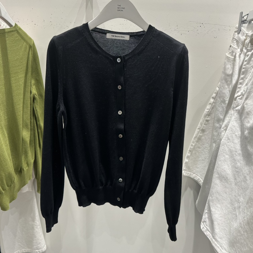 THE SECOND GROW/QUEENSRABBIT東大門實拍女裝新品休閑針織衫開衫THE SECOND GROW/QUEENSRABBIT針織衫圖色4