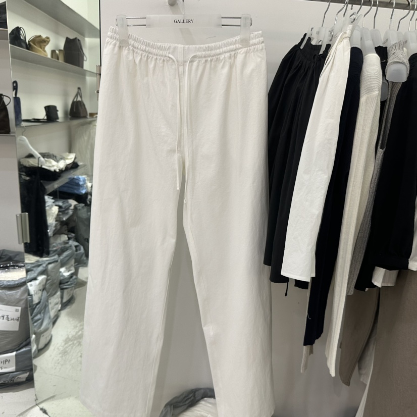 GALLERY-P韓國直郵女士新款熱賣人氣真品職業休閑褲系帶GALLERY-P休閑褲圖色1