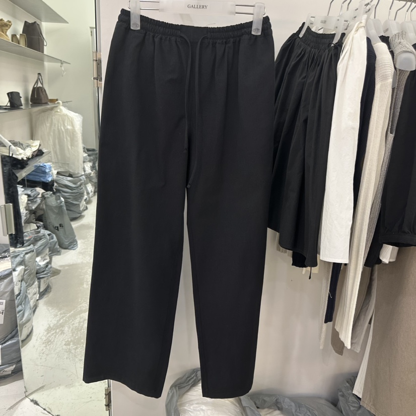 GALLERY-P韓國直郵女士新款熱賣人氣真品職業休閑褲系帶GALLERY-P休閑褲圖色2