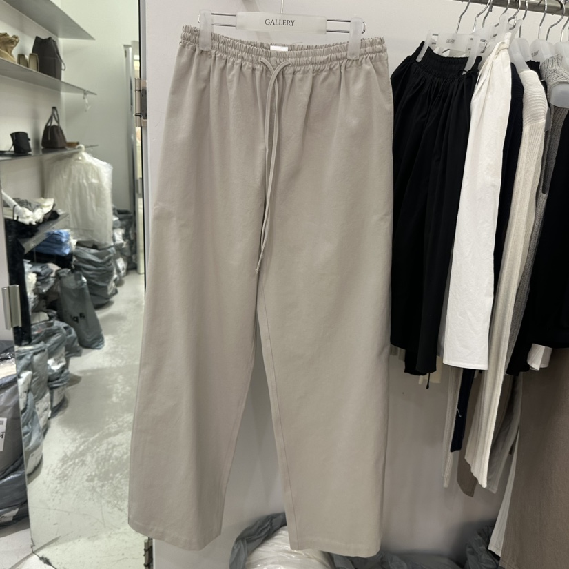 GALLERY-P韓國直郵女士新款熱賣人氣真品職業休閑褲系帶GALLERY-P休閑褲圖色3