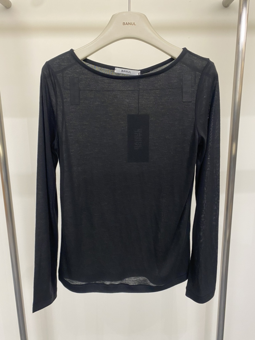 BANUL東大門代購女裝新款推薦真品人氣時尚休閑熱賣長袖T恤BANUL長袖T恤圖色3