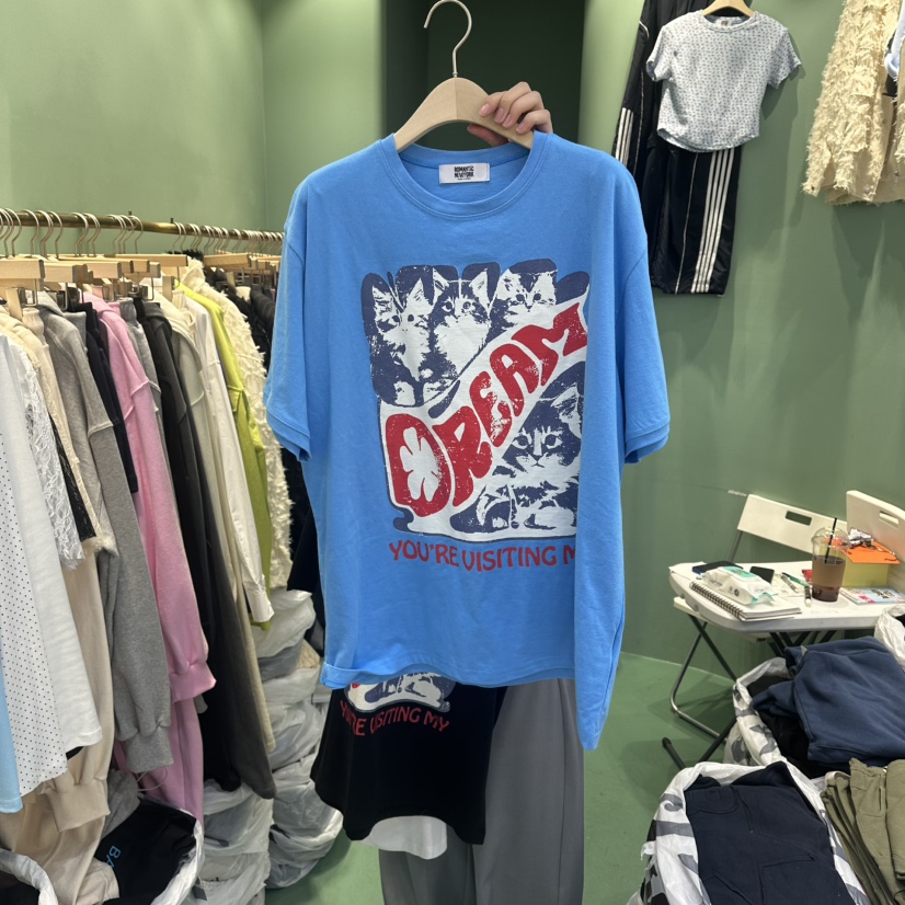 ROMANTIC NEWYORK東大門直郵女士新品推薦職業26春夏T恤ROMANTIC NEWYORKT恤圖色2