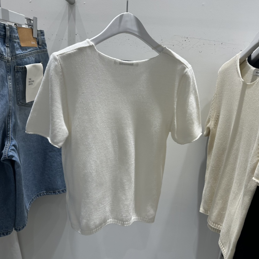 THE SECOND GROW/QUEENSRABBIT韓國直郵女士新款熱賣針織衫圓領THE SECOND GROW/QUEENSRABBIT針織衫