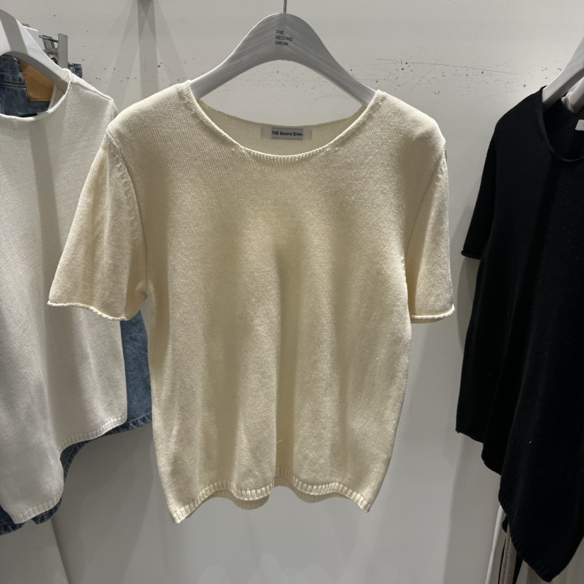 THE SECOND GROW/QUEENSRABBIT韓國直郵女士新款熱賣針織衫圓領THE SECOND GROW/QUEENSRABBIT針織衫圖色2