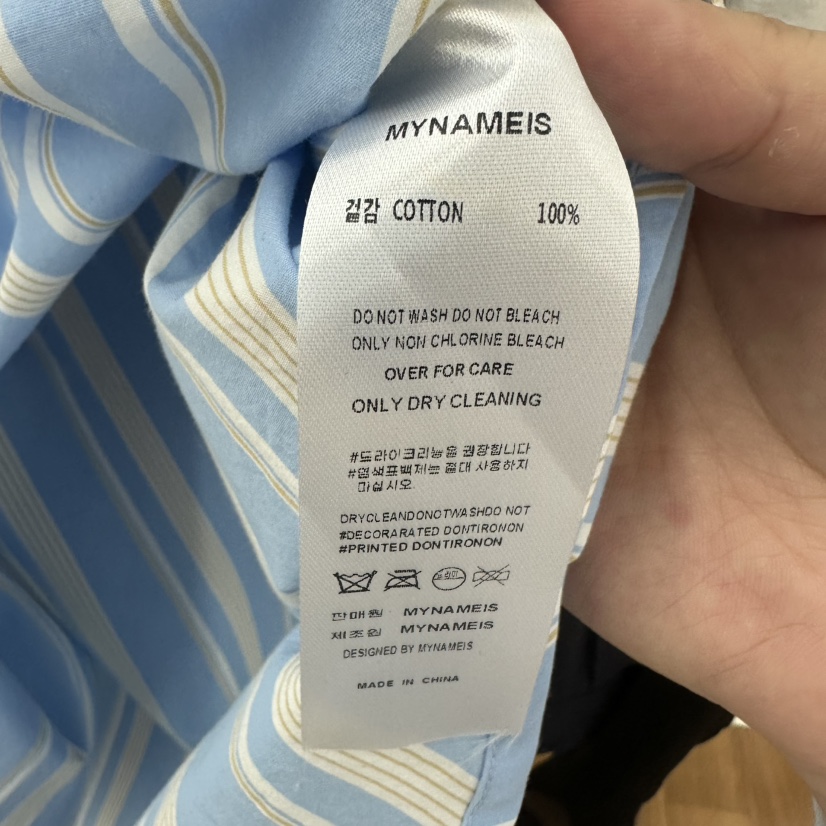 MYNAMEIS/AIME HOPE MAKE韓國直郵女裝新款熱賣襯衫蕾絲衫MYNAMEIS/AIME HOPE MAKE襯衫/蕾絲衫