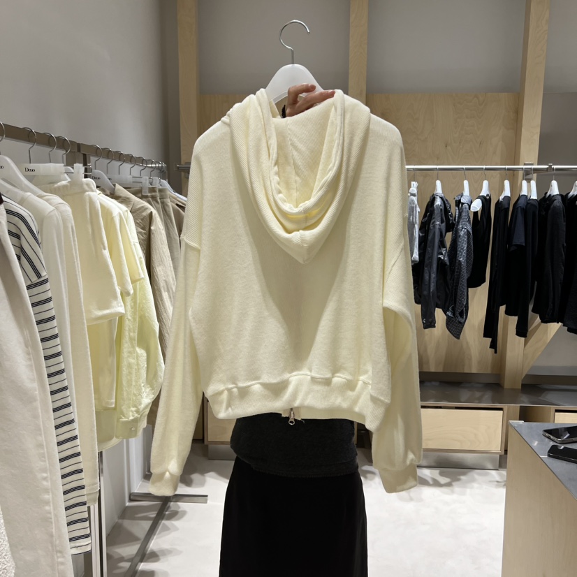 DEUO東大門直郵女裝新品休閑26春夏時尚推薦衛衣連帽衫拉鏈DEUO衛衣