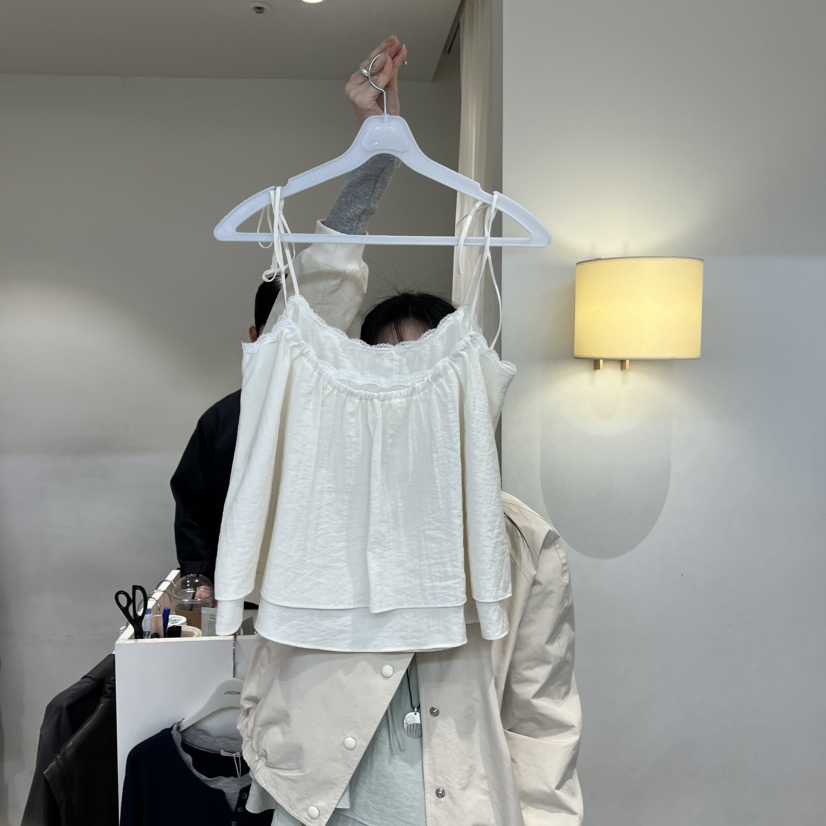 JINSIM東大門代購女裝新品職業時尚熱賣吊帶背心不含內搭JINSIM吊帶/背心