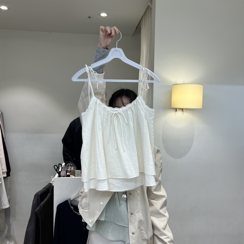 JINSIM東大門代購女裝新品職業時尚熱賣吊帶背心不含內搭JINSIM吊帶/背心圖色1