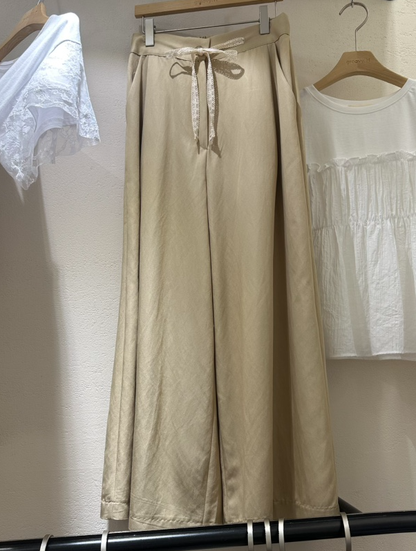 HOLYBANANA韓國代購女裝新品26春夏真品職業人氣推薦休閑褲groovy.H/HOLYBANANA休閑褲圖色2