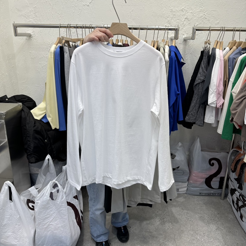 DA YLOG韓國直郵女裝新款時尚真品休閑26春夏職業長袖T恤DA YLOG長袖T恤圖色2