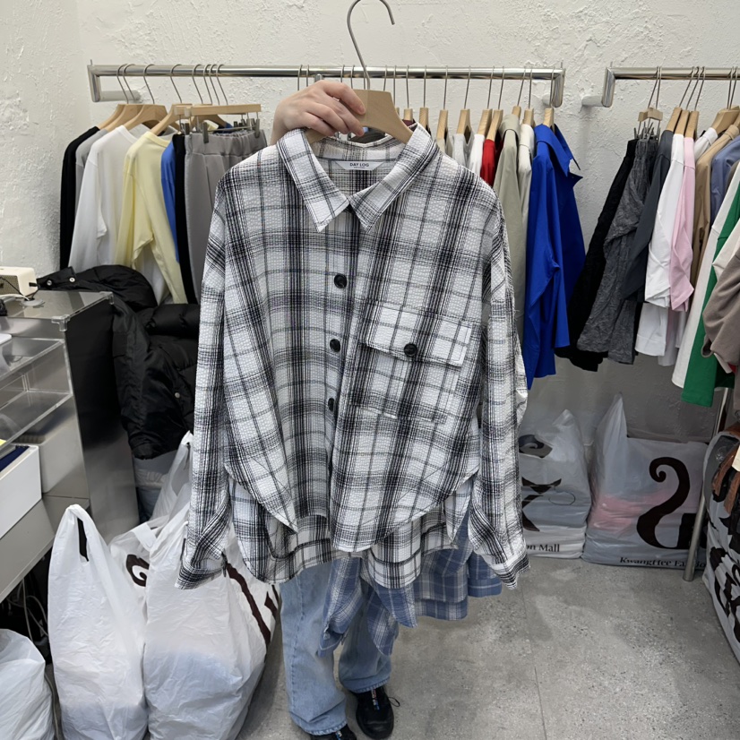 DA YLOG東大門實拍女裝新品休閑職業熱賣真品襯衫蕾絲衫DA YLOG襯衫/蕾絲衫圖色2