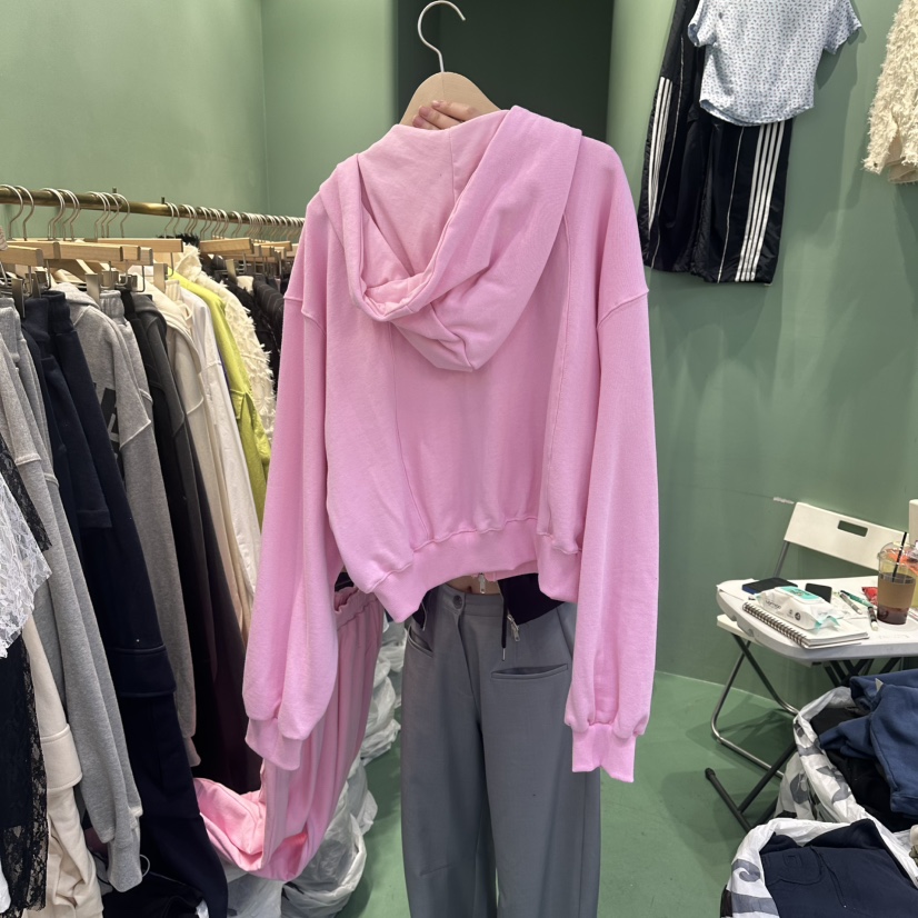 ROMANTIC NEWYORK東大門實拍女士新品休閑推薦夾克連帽衫ROMANTIC NEWYORK夾克