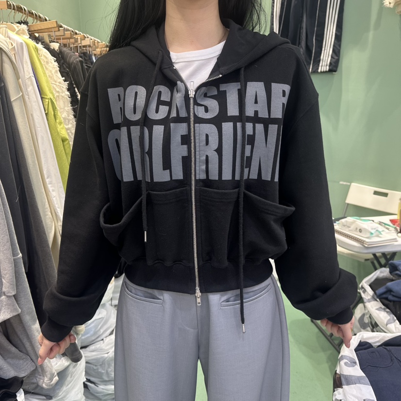 ROMANTIC NEWYORK東大門實拍女士新品休閑推薦夾克連帽衫ROMANTIC NEWYORK夾克圖色3