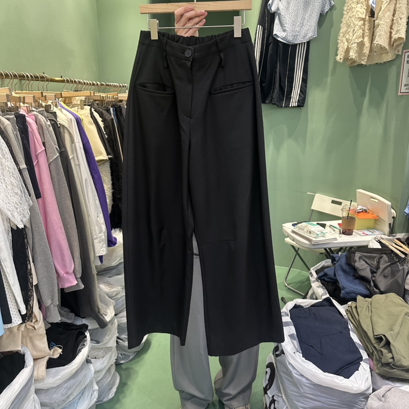 ROMANTIC NEWYORK韓國代購女裝新款熱賣時尚26春夏休閑褲ROMANTIC NEWYORK休閑褲圖色2