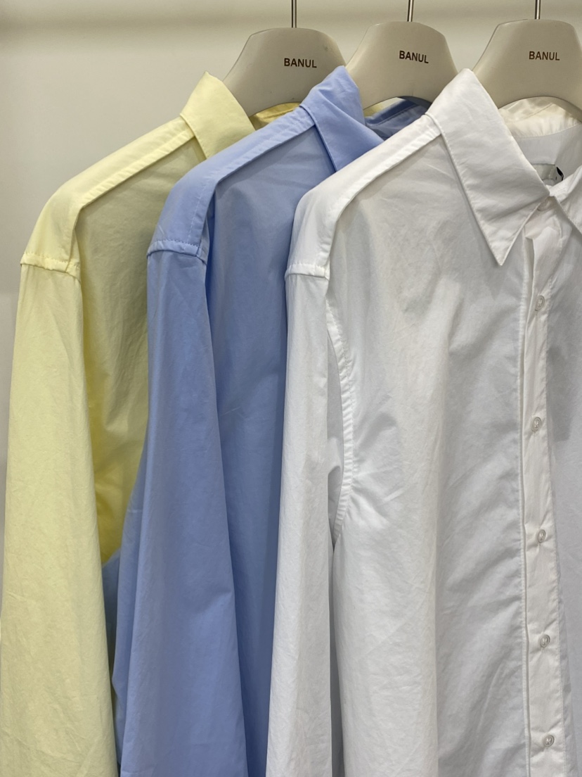 BANUL韓國直郵女裝新款人氣推薦時尚休閑熱賣襯衫蕾絲衫棉BANUL襯衫/蕾絲衫