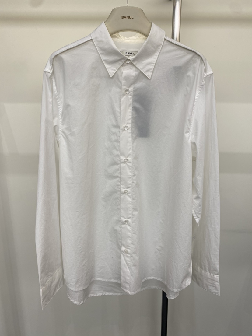 BANUL韓國直郵女裝新款人氣推薦時尚休閑熱賣襯衫蕾絲衫棉BANUL襯衫/蕾絲衫圖色1