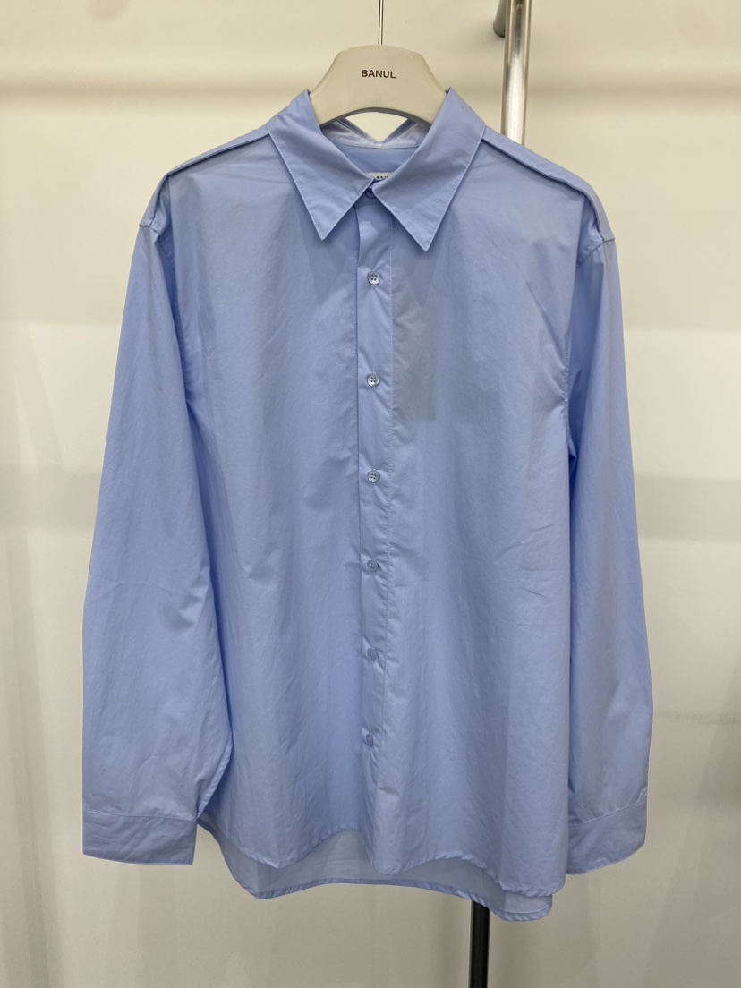 BANUL韓國直郵女裝新款人氣推薦時尚休閑熱賣襯衫蕾絲衫棉BANUL襯衫/蕾絲衫圖色2