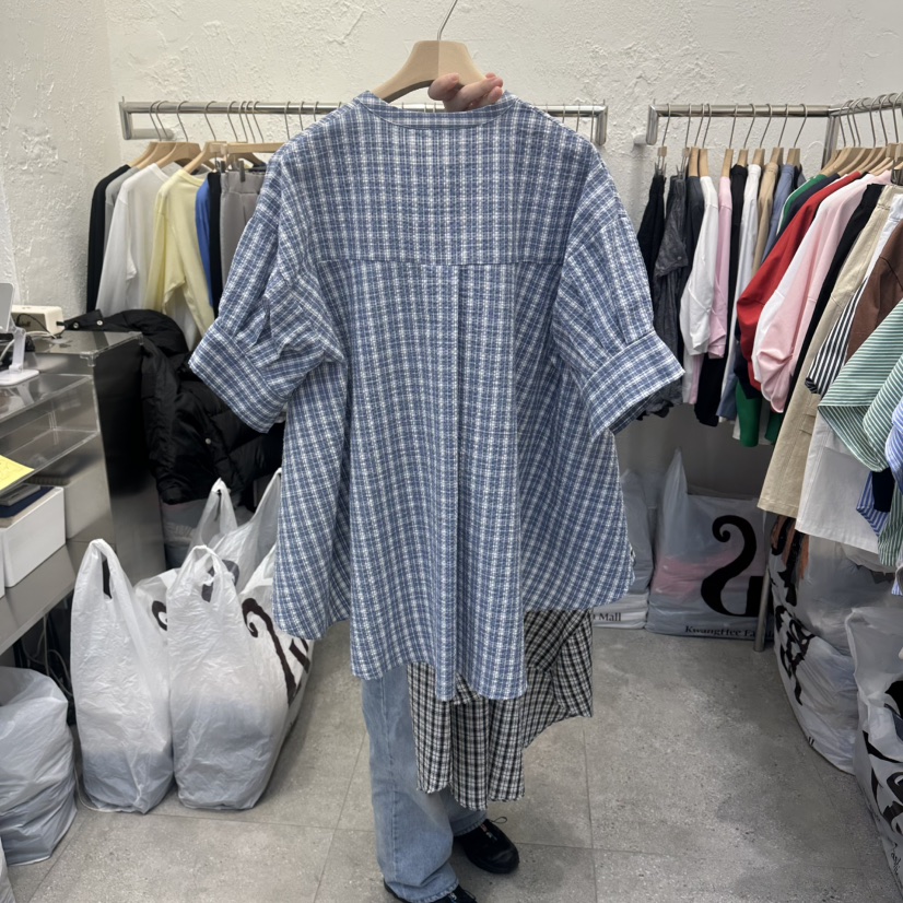 DA YLOG韓國直郵女裝新品職業休閑熱賣26春夏襯衫蕾絲衫DA YLOG襯衫/蕾絲衫