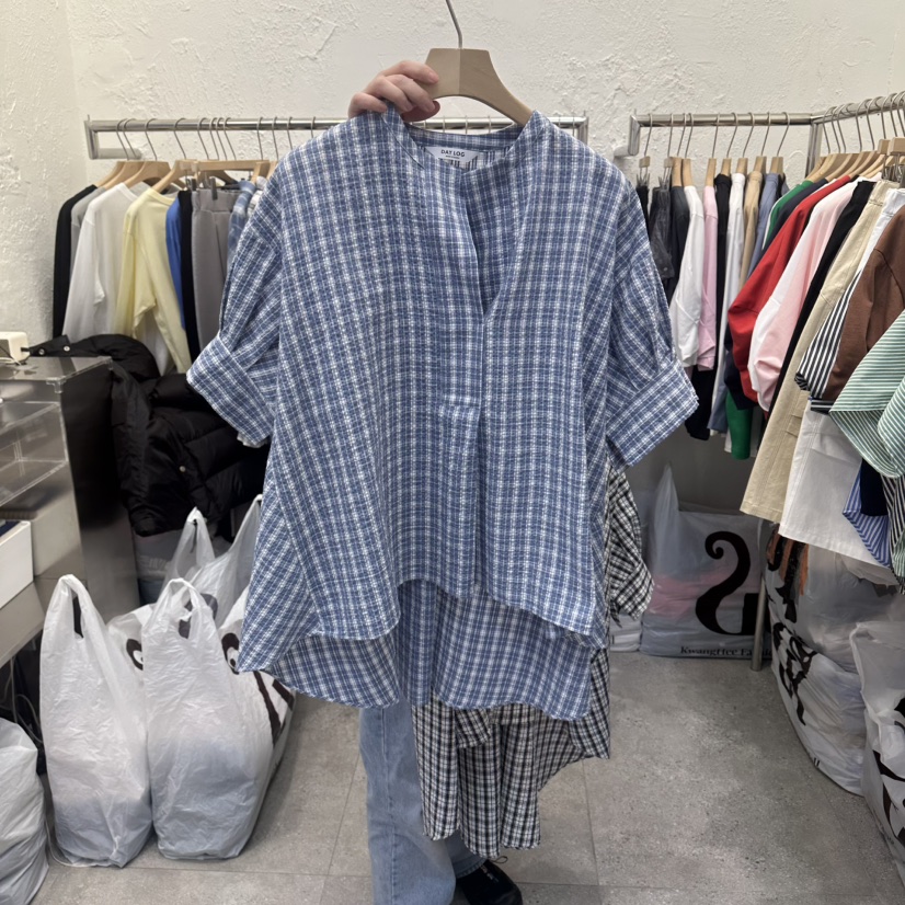 DA YLOG韓國直郵女裝新品職業休閑熱賣26春夏襯衫蕾絲衫DA YLOG襯衫/蕾絲衫圖色2