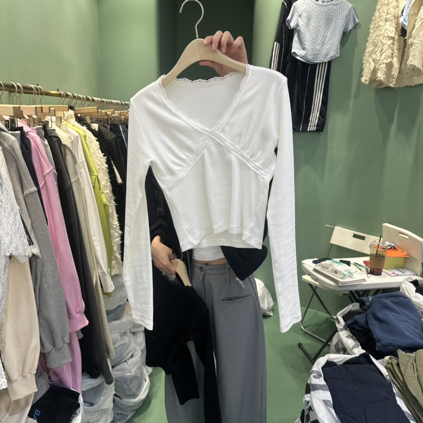 ROMANTIC NEWYORK東大門直郵女裝新品休閑人氣時尚長袖T恤ROMANTIC NEWYORK長袖T恤圖色1