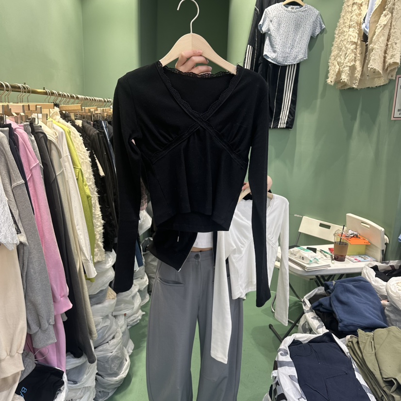 ROMANTIC NEWYORK東大門直郵女裝新品休閑人氣時尚長袖T恤ROMANTIC NEWYORK長袖T恤圖色2