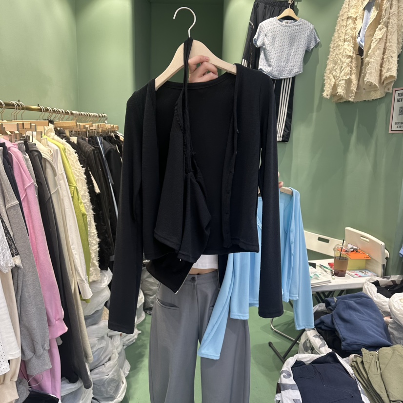 ROMANTIC NEWYORK東大門代購女裝新品人氣套裝套裝蕾絲羅紋ROMANTIC NEWYORK套裝圖色3