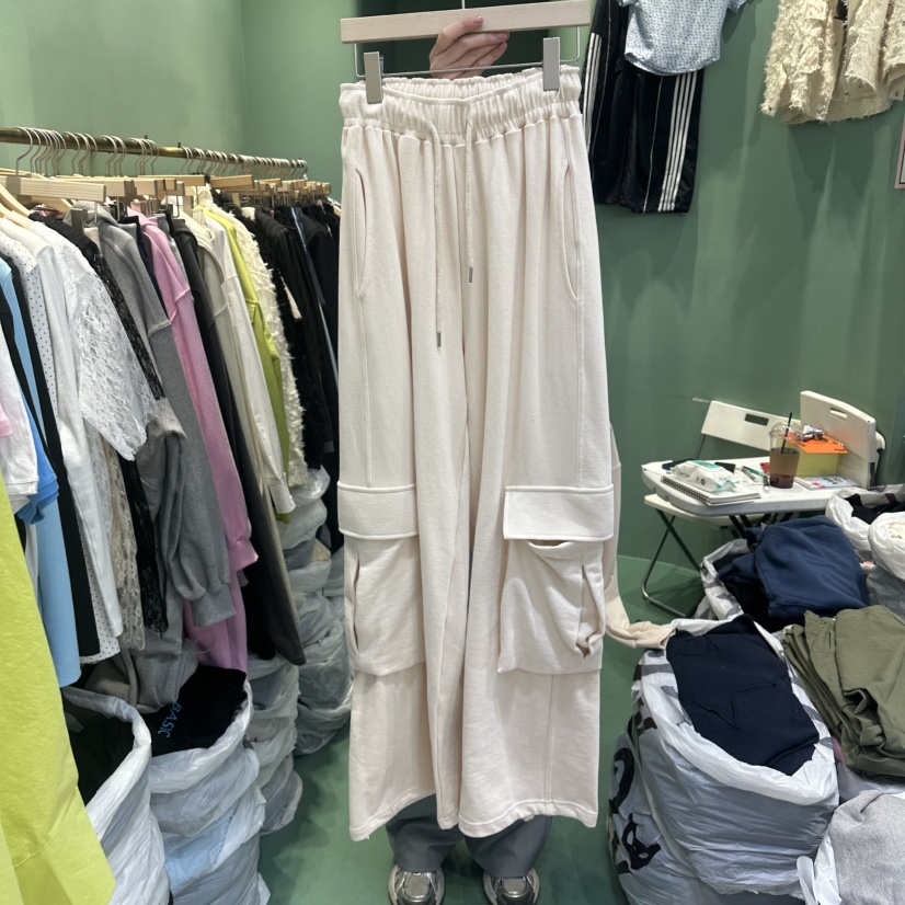 ROMANTIC NEWYORK東大門實拍女士新款職業推薦休閑褲工裝褲ROMANTIC NEWYORK休閑褲圖色1